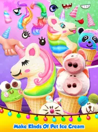Unicorn Ice Cream Maker - Frozen Sweet Desserts Screen Shot 6