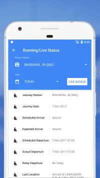 Live Train Status, PNR Status & Indian Rail Info Screen Shot 2