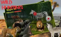 Safari Hunting Wild Sniper Screen Shot 1