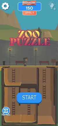 Zoo Scape - Prison Story 3D fuga Animali Giochi Screen Shot 3