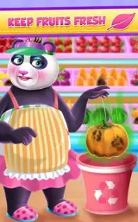 Panda Supermarket Kids Game Screen Shot 1