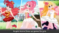 Dress Up Angel Anime Girl Game Screen Shot 4