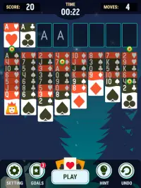 FreeCell Solitaire Screen Shot 15