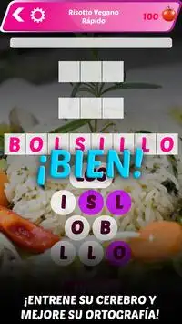 Cocina de Palabras - Juegos con Letras Conectadas Screen Shot 1