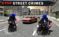 Police Bike Crime Patrol Squad: Gangster Car Chase Screen Shot 10