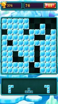 Block Puzzle Gratuit - Âge de glace Screen Shot 2