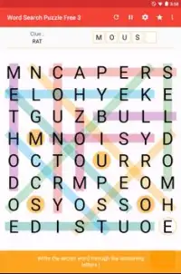 Word Search Puzzle Free 3 Screen Shot 9