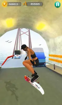 Hoverboard surfista 3D Screen Shot 2