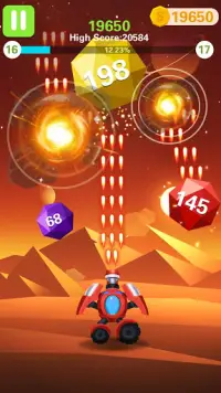 Rock Blast - Fire Ball Screen Shot 0