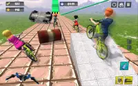 BMX Happy Guts Glory Wheels - Parcours d'obstacles Screen Shot 4