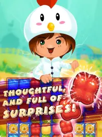 Sweet Jelly Story - Candy Pop Match 2 Blast Game Screen Shot 6