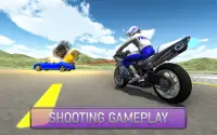 बाइक शूटिंग मिशन गेम्स Screen Shot 10