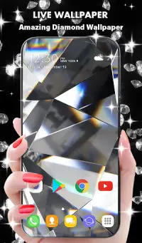 Diamond Live Wallpaper HD Screen Shot 0