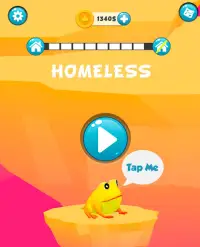 Tap the frog- Homeless Frog Games Screen Shot 17