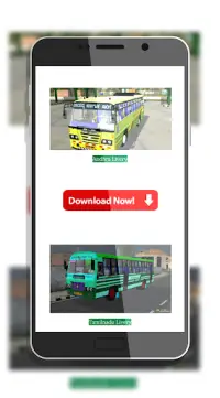 Tamil Bus Mod Livery | Indonesia Bus Simulator Screen Shot 0
