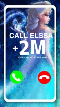 Call Elssa Chat   video call (Simulation) Screen Shot 0