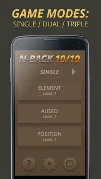 N-Back 10/10 - مسرع الدماغ Screen Shot 3