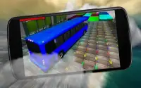 Impossible Bus Sky Driving Track Simulator 3D Game Screen Shot 2