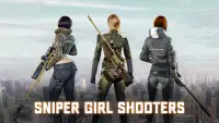 Girl Gun Shooting Sniper Games Screen Shot 4