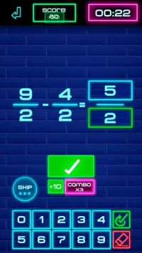 Desafio de Fração: Jogos de Matemática Screen Shot 3