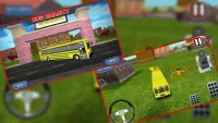 3D School Bus Driving Screen Shot 1