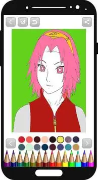 Naruto coloring book Screen Shot 5