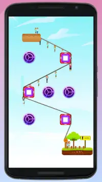 ROPE RESCUE ZIPLINE – UNIQUE PUZZLE GAME Screen Shot 6