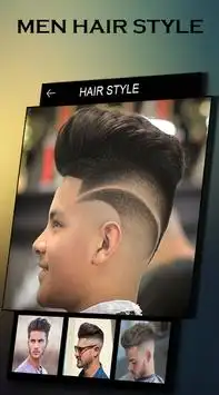 Men hairstyle set my face 2018 Screen Shot 2