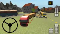 Çiftlik kamyon 3D: Saman uzun Screen Shot 0
