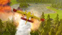Airplane Firefighter Simulator Pilot Flying Games Screen Shot 2