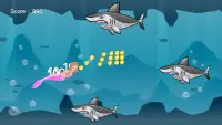 Shark Dash Mermaid Screen Shot 4