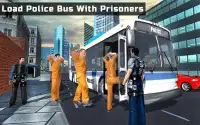 Police Bus Transporter 3D Prisoner Jail Transport Screen Shot 11