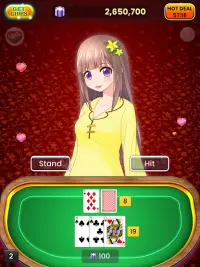 Blackjack Beauties: Anime Girls for Casino Dealers Screen Shot 5