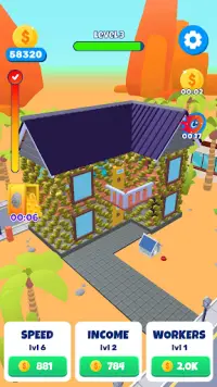 Idle Building DIY - Home Build Screen Shot 6