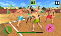 Kabaddi Wrestling League - Kabaddi Fighting Games Screen Shot 1