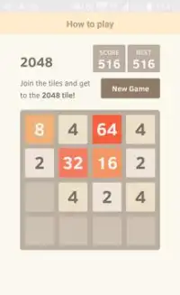 New 2048 Screen Shot 2