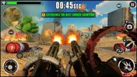 simulasi gun: permainan tentera tembakan perang Screen Shot 2