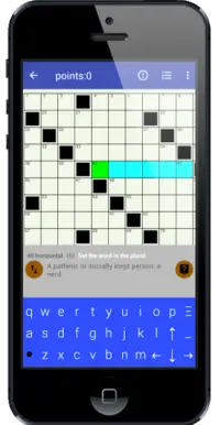 Crossword Words Game - wikigame Screen Shot 0