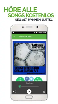FanChants: Inter fans fangesänge Screen Shot 1