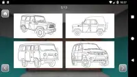 Russian Cars Coloring Book Screen Shot 6