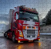 Quebra-cabeça Caminhões Volvo Screen Shot 3