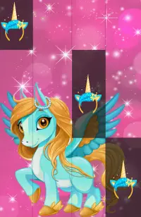 Pony Piano Unicorn Tiles Horse Game Screen Shot 1