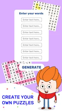 Kids Word Search Games Puzzle Screen Shot 1