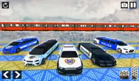 Police Limo Car Stunts - Mega Ramp Car Racing Game Screen Shot 7