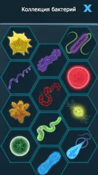 Bacterial Takeover игра-кликер Screen Shot 1