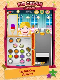 Farben Lernen Eiscreme Spiele - Ice Cream Shop App Screen Shot 1