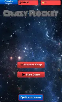 Crazy Rocket Screen Shot 1