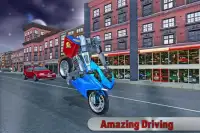 Moto Robot Pizza Delivery 3D Screen Shot 10