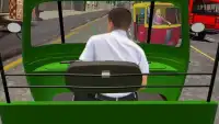 modern city tuk tuk auto rickshaw game Screen Shot 2