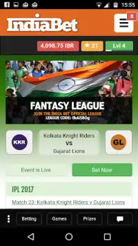 India Bet Official Screen Shot 1